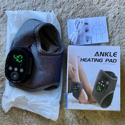 New ankle rechargeable heat and massage