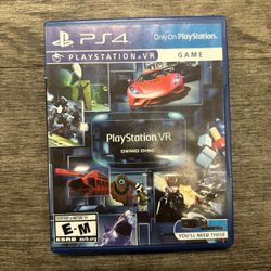 PlayStation VR Demo Disc 3 Sony PlayStation 4 PS4 Game 