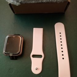 New Womens Basic  Pink Smart Watch  Don't Have Much  Knowledge  of It. Cash