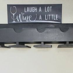 Scalloped Wine/Liquor Bottle Rack