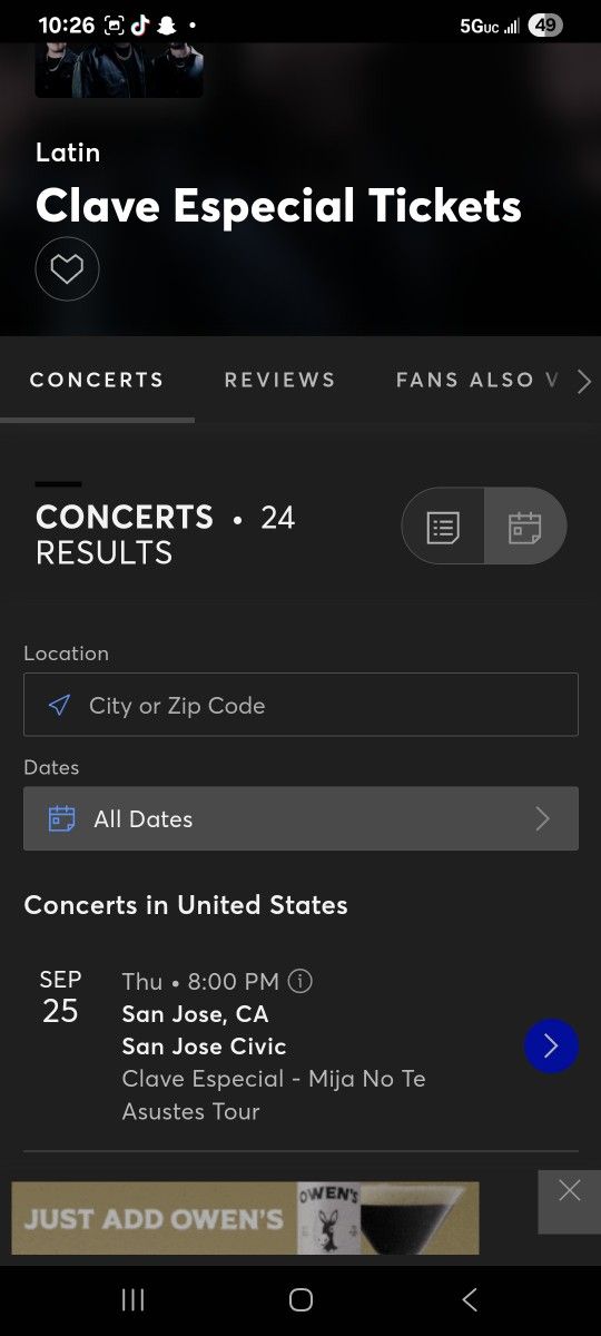 Clave Especial San Jose Ca Concert