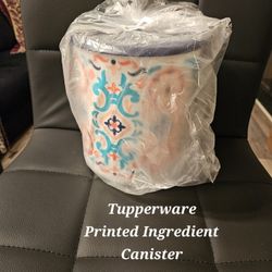 Tupperware Printed Ingredient Container