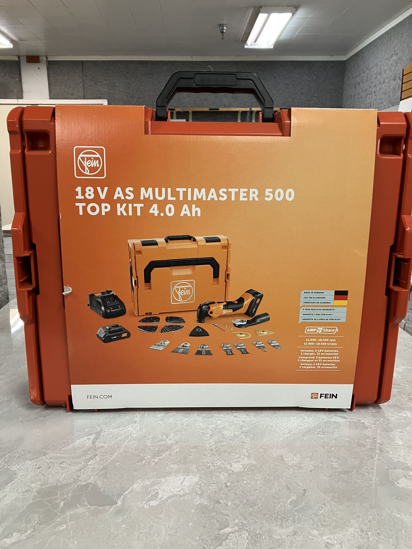 Fein Cordless MultiMaster AMM 500 Plus Top Kit