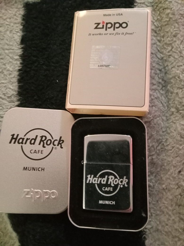 Zippo Lighter Hard Rock Munich