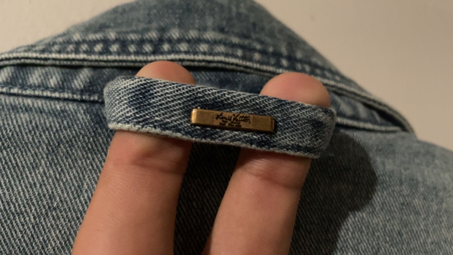 LOUIS VUITTON Monogram Denim Mom Jeans SIZE 36 european (4 US or Small) for  Sale in New York, NY - OfferUp