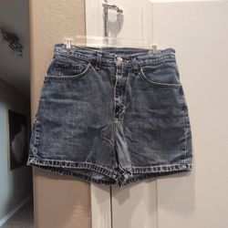 Vintage Lee Denim Ladies Shorts, Size 10