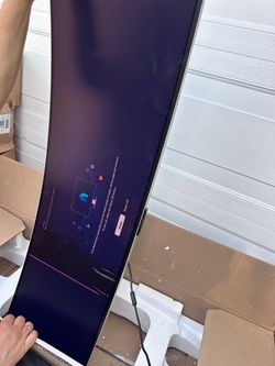 Samsung Odyssey OLED G9 49” G95SD - Broken Screen - For Parts/Repair.
