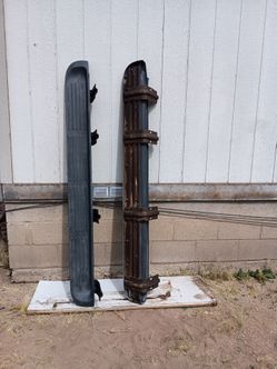 1(contact info removed) Ford F250/F350 OEM Black Running Boards