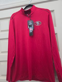 Brand New Men's San Francisco 49ers 1/4 zip