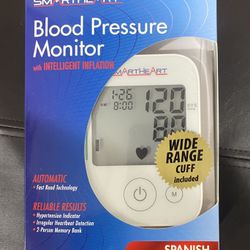 New Blood Pressure Monitor 