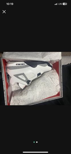 Jordan 4 White cement