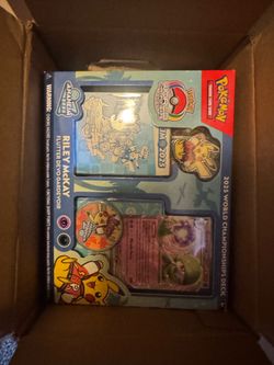 New Pokémon Trading Card Game: 2025 World Championships Deck- Riley McKay Flutter Devo Gardevoir