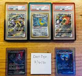 Psa 10 dark Dragonite Charizard Mewtwo vstar Pokemon Umbreon ex