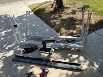 1up Super Duty (SD) 2-Bike Hitch Rack + accessories