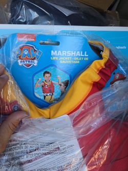 Paw patrol life jacket