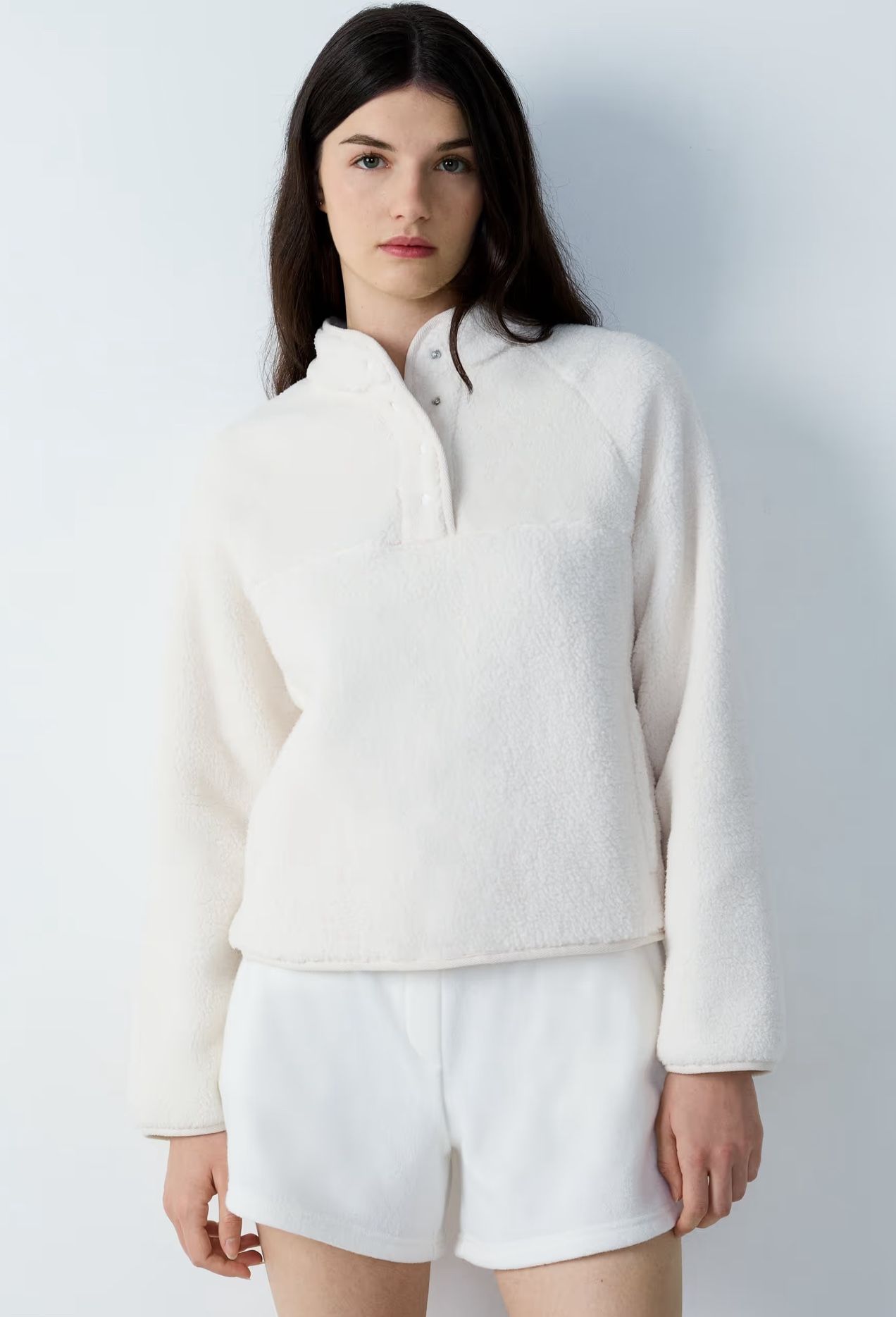 Bailey/44 sherpa teddy oversized jacket size XS