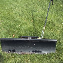 Snow Plow For Rider Mower