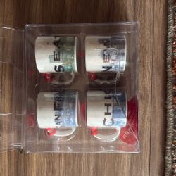 Starbucks Xmas Ornaments Set Of 4