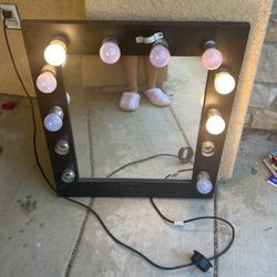 Brown Vanity Mirror 
