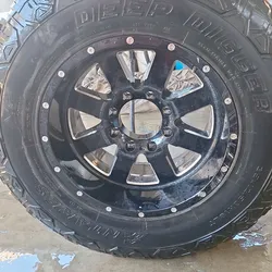 20” Truck Rims & Tires – Set of 3