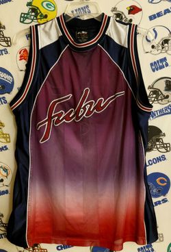 Vintage 2000s Y2K FUBU "The Collection" 05 Mesh Hip Hip Basketball Jersey