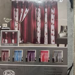 Window Curtain Set 2 Piece