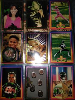 Power Rangers card collection