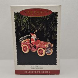 Santa’s Roadster Hallmark Christmas Ornament 1995 Here Comes Santa Series 17th

Excellent Pre-owned condition,  no flaws

1995 - Here Comes Santa Seri