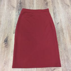 Pencil Skirt dark red sz S