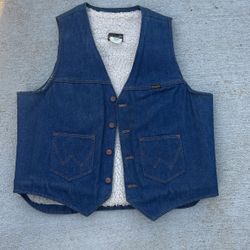 Vintage Wrangle Jean Vest