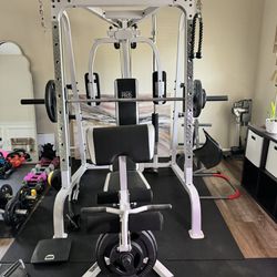 Marcy At Home Gym With Weight Plates