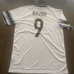 Razov XL New Chicago Fire Jersey Adult Size Fast Ship