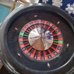 Roulette Wheel And Mat