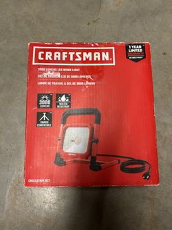 Craftsman 3000 lumen work LED light.