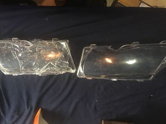Bmw e46 new headlight lens covers