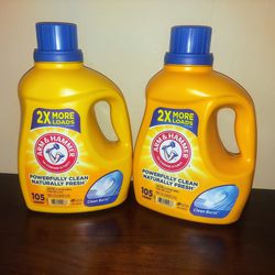 Arm And Hammer Laundry Detergent 105 Fl Oz  - 2 For $20 - CROSS STREETS RAY AND HIGLEY 