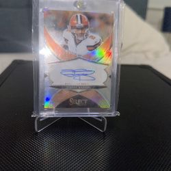 Johnny Manziel Select Autograph 