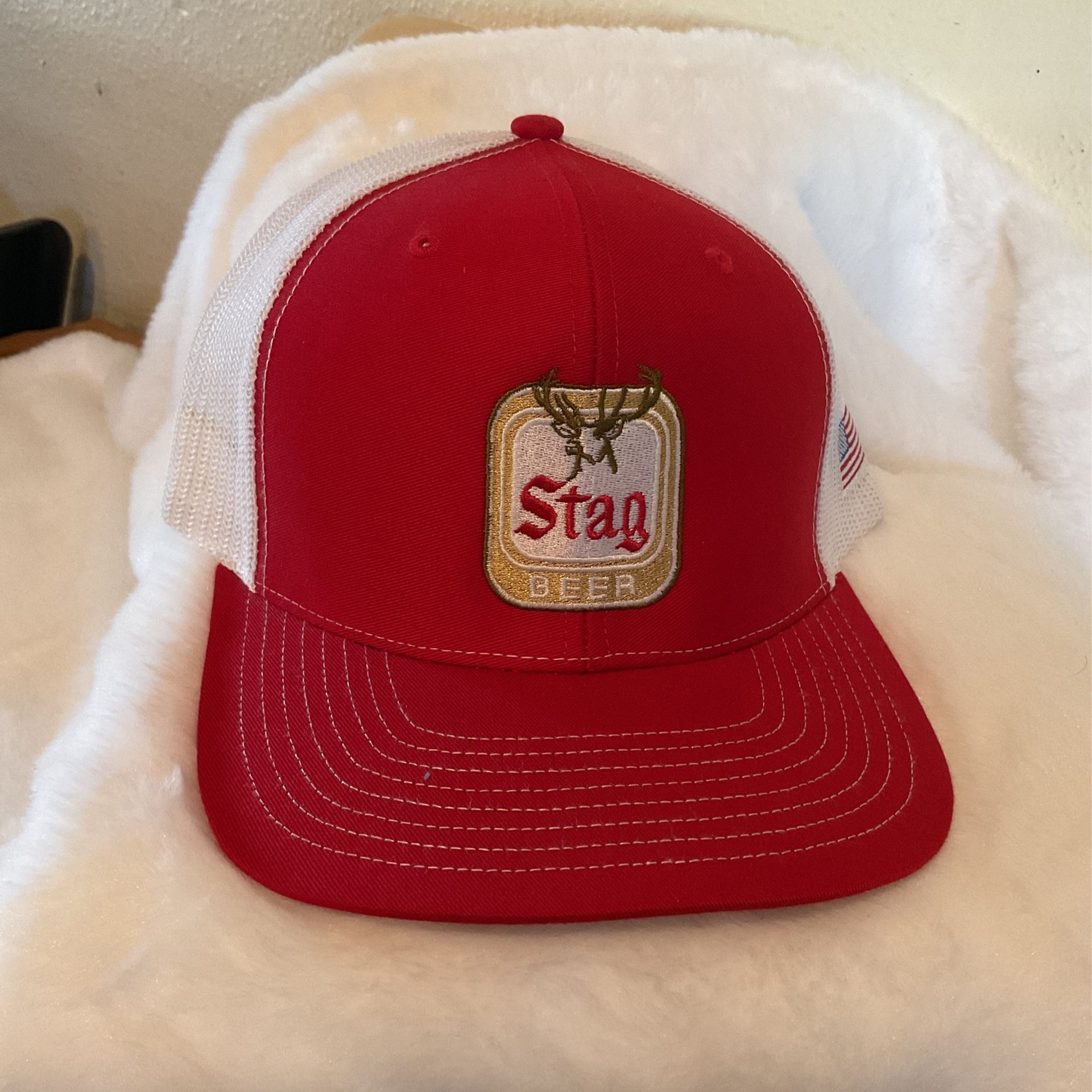 Snap Back Hat Stag Beer