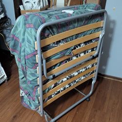 Folding Single Bed Frame.