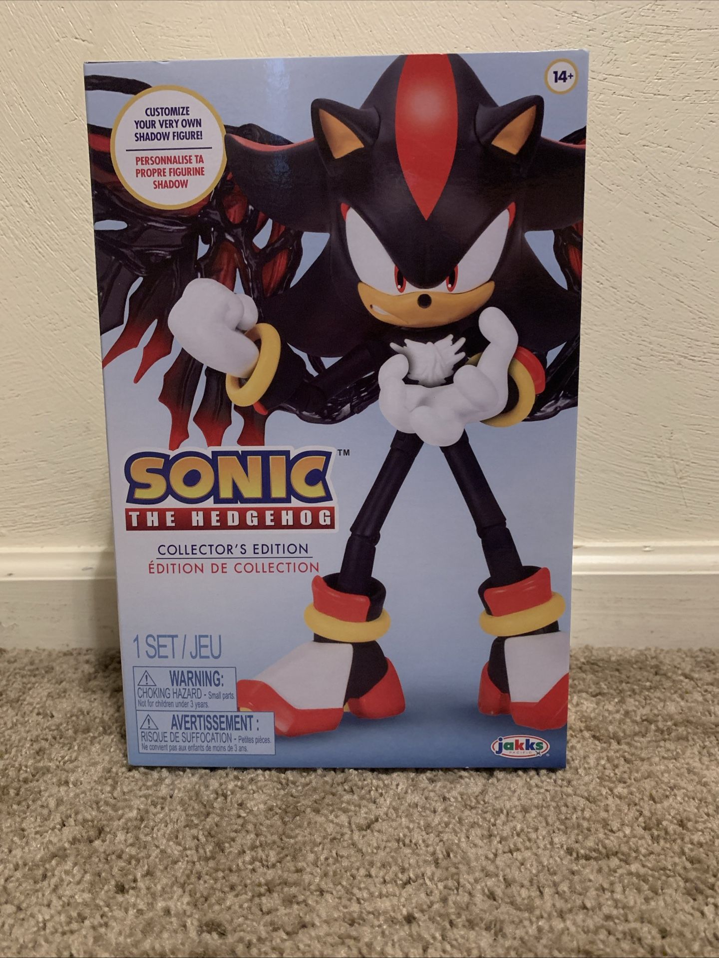Jakks pacific Sonic The Hedgehog Collector’s Edition Shadow