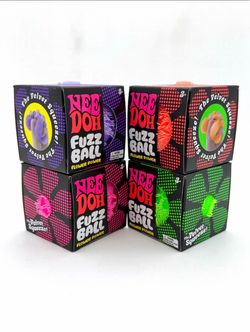 Authentic NeeDoh Fuzz Ball Flower Power
