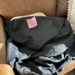 Black table Cloths - Qty 2 