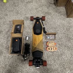 Boosted Board V2 Dual+ Extended Range (w/extras)