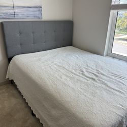 Queen Bed + Box & Mattress 