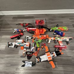 Nerf guns 