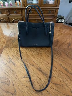Kate Spade New York Toujours Black Pebbled Leather Hand, Shoulder, or Crossbody Bag