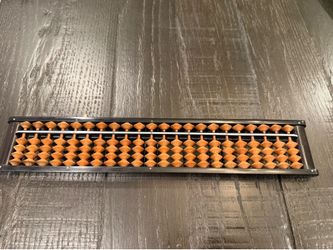 Semi-Automatic Wooden Abacus