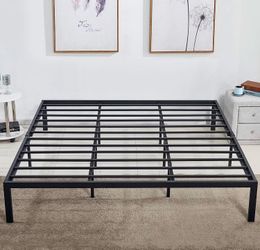 King platform bed frame