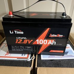 Litime 12v 100ah lithium TM batteries