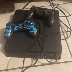 Ps4 Slim 1tb 2 Controllers